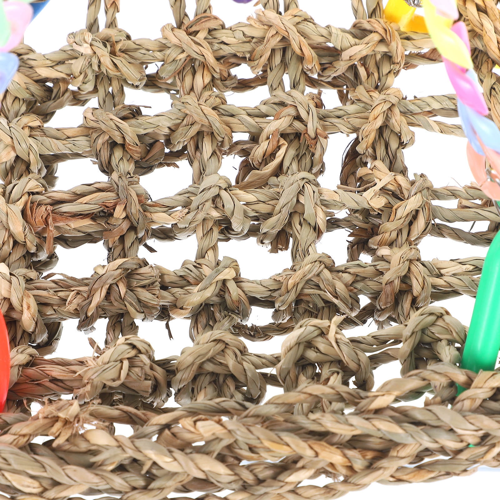 WESIEVYA 1Set Funny Bird Hammock Swing for Parakeet Durable Climbing Cage Accessory