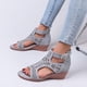thumbnail image 4 of Amzcrzy Zapatos de mujer,Zapatos de mujer,Zapatillas de mujer, Sandalias cómodas con cuña y hebilla para mujer Sandalias Mujer Zapatillas De Casa, 4 of 6