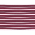 thumbnail image 2 of Zelouf Striped Shantung  , Sewing, DIY, Crafts Fabric by the Yard, Wine Element, 7 Yard, 2 of 2