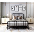 thumbnail image 4 of Metal Full Platform Bed Frame Black Color,No Box Spring,Easy Assembly, 4 of 5