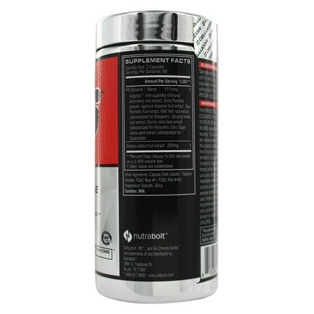 Cellucor P6 Ergogenic Testosterone Booster, Test Booster, 120 Ct