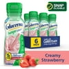 Glucerna Hunger Smart Shake, Creamy Strawberry, 10-fl-oz Bottle, 6 Count