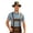 1-Blue, variant on Telankuip Bavarian Oktoberfest Polo Shirts for Men Retro Rhombic Grid Print Casual Plus Size Graphic Tees Classic Festival Style V-Neck Button Slim Short Sleeve Summer Tops 1-Blue XL