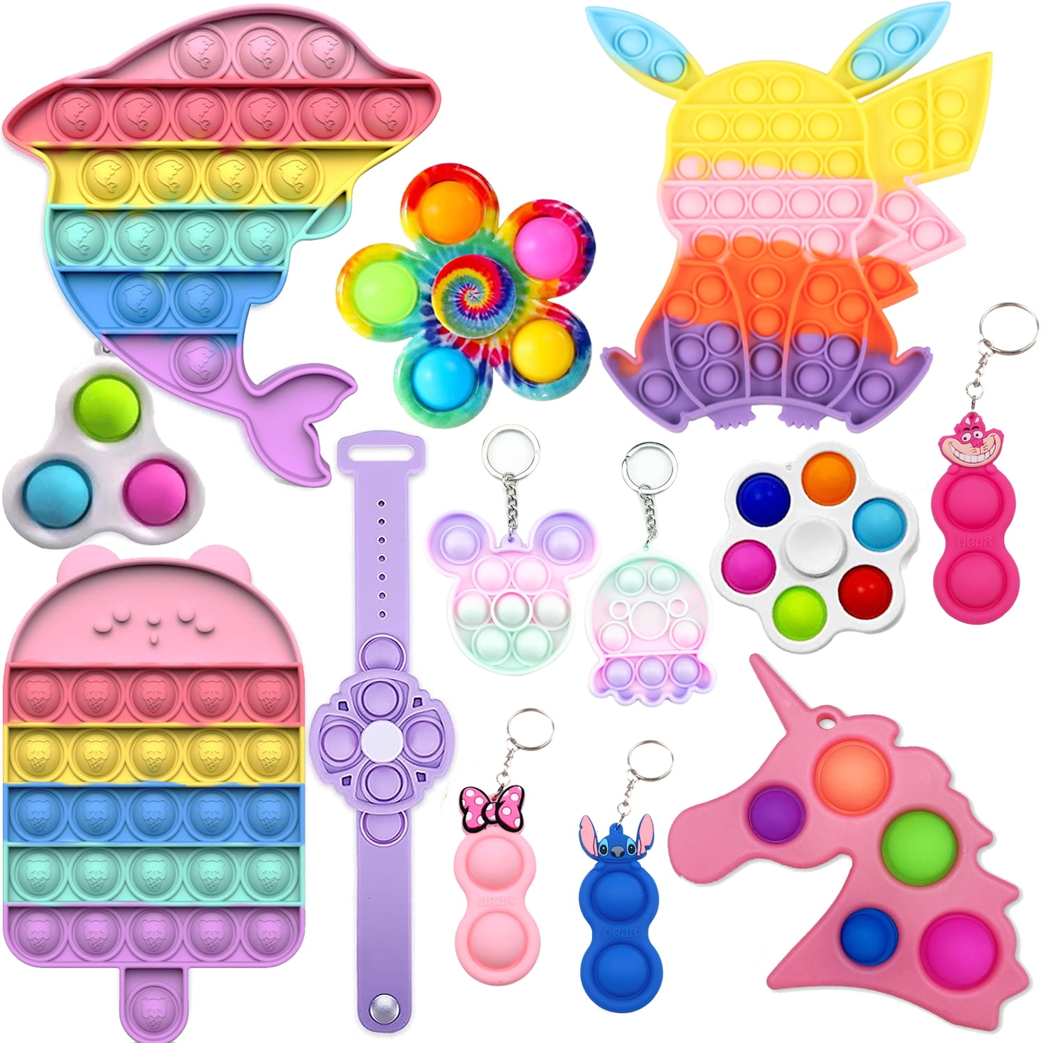 Fuleadture Fidget Toys Pack Bulk Fidgets Pack for Adults Anxiety Relief