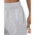 thumbnail image 3 of J. METHOD Men's Basketball Shorts Solid Plain Mesh Regular Fit Comfy Gym Workout Active Pants NEMP26 Heather Grey 2XL, 3 of 5