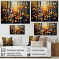 thumbnail image 4 of Designart Into A Golden Birch Forest IV Canvas Wall Art, 4 of 5