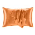 thumbnail image 2 of Silk Pillowcase for Hair and Skin With Zipper, Soft, Breathable, Smooth and Cool Pillowcase for Sleeping, 2 of 7