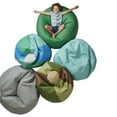 thumbnail image 3 of SoftZone® Classic Bean Bag Standard 35in - Grey, 3 of 6