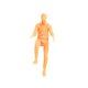thumbnail image 2 of 1/64 figuras de personas sin pintar de pie y sentadas, personas en miniatura para proyecto de diseño arquitectónico de jardín de hadas, ornamento de 1/64 bicicleta niño CUTICAT Figuritas de personas diminutas, 2 of 8
