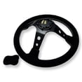 thumbnail image 6 of Bull Boost Performance 350mm 3" Deep Dish 6-Bolt Automotive Steering Wheel, 6 of 9