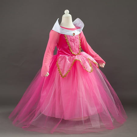 Party Birthday Kids Girl Princess Fancy Dress Xmas Halloween hotsales Costume PK/150