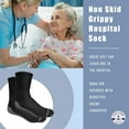 thumbnail image 5 of Yacht & Smith of 6 Pack Hospital Socks, Non-Skid Gripper Bottom Diabetic Slipper Socks, Womens Grippy Medical Sock, Wholesale Bulk, 5 of 6
