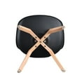 thumbnail image 4 of Veryke Set of 4 Modern Living Room Chair with Wood Legs for Dining Room, Office, Desk - Black, 4 of 4