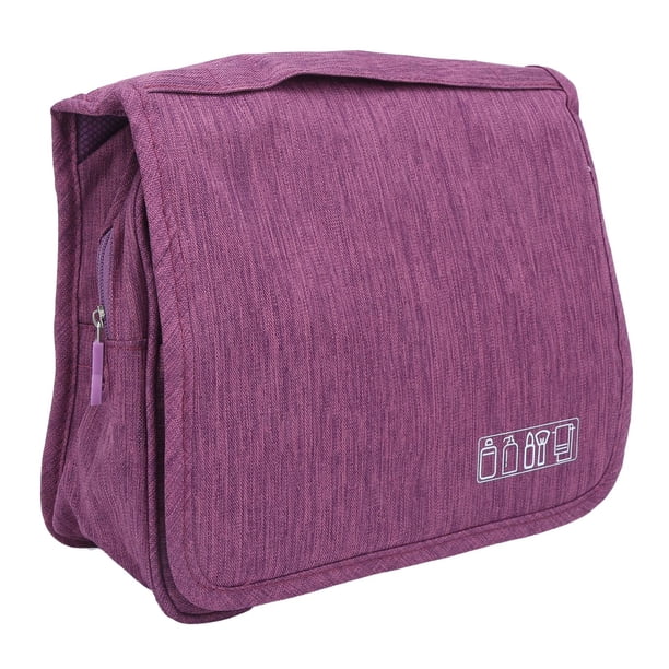Bolsa de maquillaje Bolsa de viaje de gran capacidad Bolso de almacenamiento portátil a prueba de humedad a prueba de polvo (púrpura) YUNYI BRAND Deportes