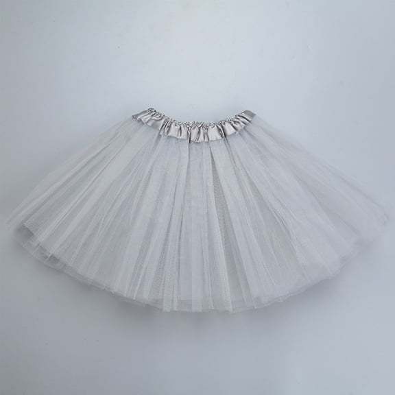 Designed with Elastic Waist Women's Tutu Skirt Adult Ballet Tulle Skirt Layered Short Puffy Dance Performance Style
