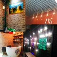 thumbnail image 2 of Lámpara Colgante de Cuerda de Cáñamo Estilo Industrial Vintage Creativo E individual para Salón, Sala de Estar, Restaurante, Bar, Pasillo, Fiesta Temática, 2 of 7