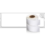DYMO Authentic LabelWriter White Mailing Address Labels, 1-1/8 x 3-1/2, 2 Rolls of 260
