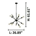 thumbnail image 5 of 10 Light Pendant by Eglo 203947A in Black Finish, 5 of 5