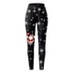 thumbnail image 3 of Leggings Deportivos Gibobby de Yoga Entrenamiento Casual Navidad Papá Noel Imprimir Interior Pantalones Negro M, 3 of 5