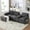 Dark Gray, variant on MOONMISS Corduroy Upholstered L-Shaped 4-seater Storage Multifunctional Sectional Sofa with Storage Ottoman-Emerald