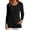 Black, variant on WCJM Women's Long sleeve T-shirt Long Sleeve Top Women Round Neck Loose Pullover Sweater