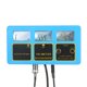 thumbnail image 5 of 110 ~ 120V Monitor multifuncional de del agua Medidor de pH / salinidad / TEMP 3 en 1 Medidor de d CACAGOO Analizador de valor de pH, 5 of 7