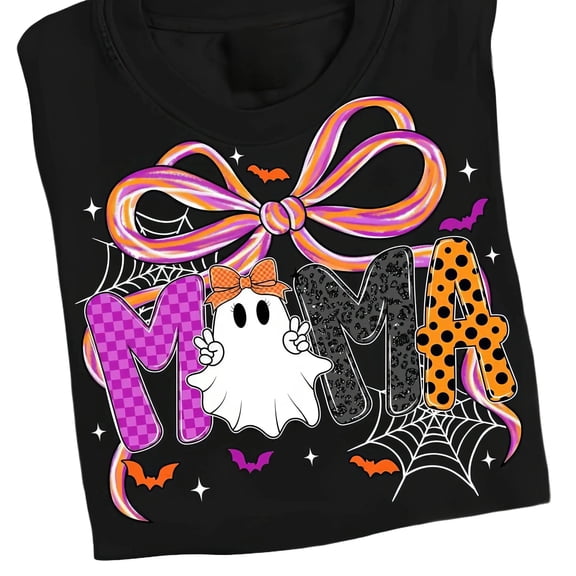 Mama Halloween Coquette shirt Preppy Halloween Mama Bow Pumpkin Mama Ouija Gifts Cozy Fall Gift , Gift for Her