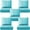 Light Blue, variant on Bellefurn Outdoor Seat Cushions 24 X 24 X 6 inch for Patio Furniture,Outdoor Chair Cushions Outdoor Deep Seat Cushion with Water Resistant & Removable Cover Patio Cushions for Wicker Chair,Sofa,Couch