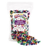 Colorations Pony Beads - 1 lb. - Walmart.com