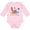 AD-Pink, variant on Inktastic Safari 1st Birthday Boys or Girls Long Sleeve Baby Bodysuit