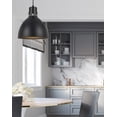 thumbnail image 3 of Webster 1 - Light Dark Bronze Dark Brown Metal Pendant Light, 3 of 3