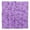 Amethyst, variant on Purple Text & Stencil Rabbit Animal Printed Pure Silk Scarf For Hair Neck Head Bandanas For Women 40 x 80 Inches