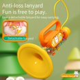 thumbnail image 2 of 1pc Cartoon Cute Animal Trumpet Toy, Mini Trumpet Instrument. Made Of ABS Material, Durable. Enhance Color Recognition., 2 of 5