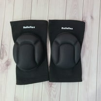Relieflex Knee pads for athletic use - Black, knee brace for sports, fitness, and outdoor activities