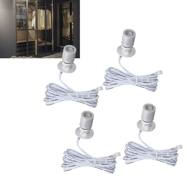 LED Display Spot Lights Dimmable USB Mini Spotlight for Jewelry Showcase