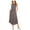 Grey - charcoal, variant on Free People Womens Spring Love Midi Dress Blue M
