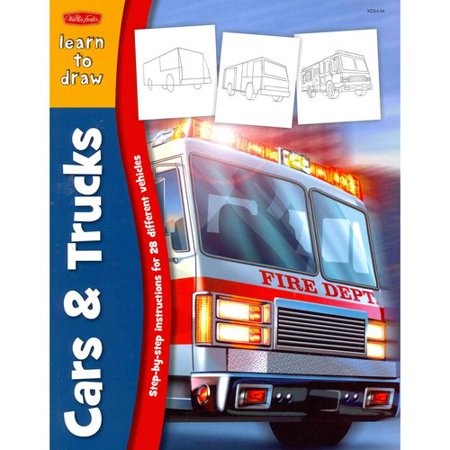 Learn to Draw Cars & Trucks: Learn to Draw and Color 28 Different Vehicles, Step by Easy Step, Shape by Simple Shape!