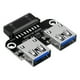 thumbnail image 4 of Adaptador Placa Base USB 3.0 20 Pines A Doble Tipo (A), 4 of 8