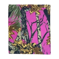 The Woods Hot Pink Camo 6 Pc Sheet Set, King Bed Size Soft Microfiber Sheets