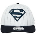 thumbnail image 2 of Superman Logo Pinstripe Low Profile New Era 9Fifty Adjustable Hat, 2 of 6