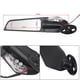 thumbnail image 4 of Espejo retrovisor aplicable Kawasaki Yamaha con luz, alerón del espejo retrovisor de ala de viento fijo modificado para motocicleta., 4 of 5