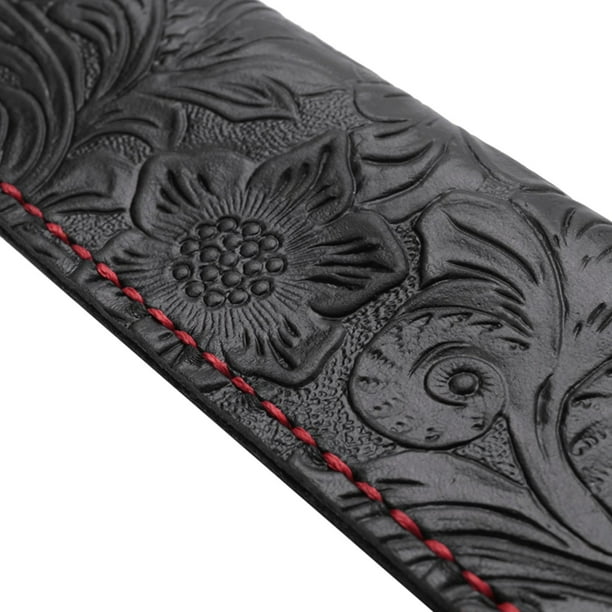 Leather double pen case online