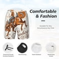 thumbnail image 3 of Daiia Cowboy Riding Horse Mens Swim Trunks Swim Shorts Quick Dry Swim Shorts with Mesh Lining Pockets-Medium, 3 of 9
