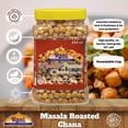 thumbnail image 4 of Rani Roasted Chana (Chickpeas) Masala Flavor 14oz (400g) PET Jar ~ All Natural | Vegan | No Preservatives | Gluten Friendly | Kosher |  Indian Origin | Ready to Eat | Seasoned with 7 Spices, 4 of 10