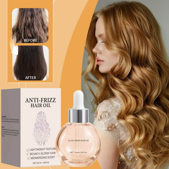 Deep Hydrating Hair Oil for Dry Damaged Frizzy Hair, Frizz Ease Extra Strength Hair Serum, Lightweight Nourishing Oil for Frizz Control, Split Ends Repair, Heat Protectant, All Types, 1.69 Fl Oz