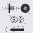 thumbnail image 2 of 3d Printer Accessories Full Metal HGX-LITE-Extruder Hardened Steel Gear Reduction Extruder Kit with, 2 of 5