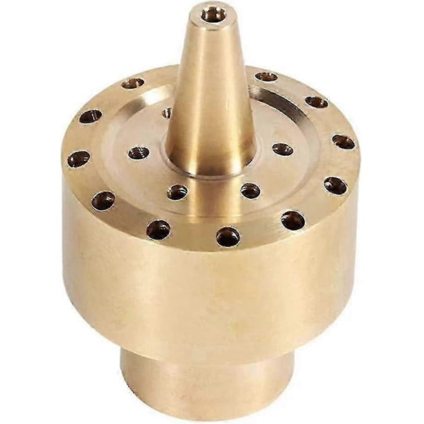 Fountain Pump Nozzle Set Water Spray Heads Fountain Nozzle Setting Brass Fountain Sprinkler Head Pond Pool Spray Nozzle Watering Misting Accessories(g