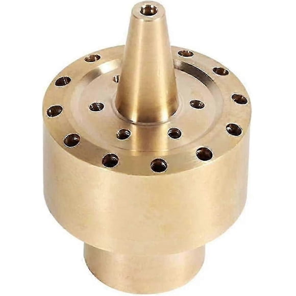 Fountain Pump Nozzle Set Water Spray Heads Fountain Nozzle Setting Brass Fountain Sprinkler Head Pond Pool Spray Nozzle Watering Misting Accessories(g