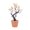 Multicolor-1D-home supplies, variant on LEFTHIGH Home Easter Tree Potted Decoration Artificial Mini Tree with Colorful Eggs Plastic Foam 14x7x27 cm for Tabletop Holiday Decor Home Decor