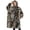 Tree Bark Camo, variant on Oversized Wearable Blanket Hoodie,Beige Blue Camo Mixed Shapes Pattern Sherpa Blanket Hoodie with Super Pockets,Super Warm Fuzzy Pullover for Women & Men
